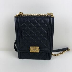 Chanel Women New Le Boy Bag Mini-Cross Quilting Chain Bag Flap Boy Bag